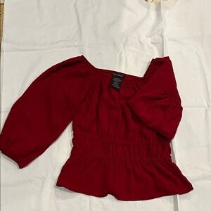 Xtraordinary Red Kids Blouse